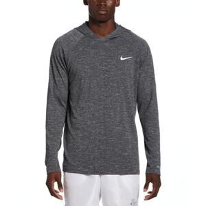 Nike Swim Men's Hooded Long-Sleeve Hydroguard Swim Shirt